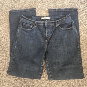 Dark Blue Levi 515 Bootcut